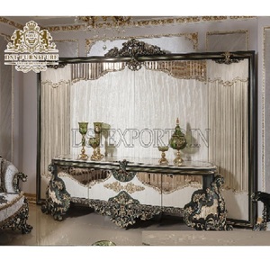 Mueble de TV de Lujo Estilo Mexicano, Mueble de TV Italiano Hecho a Mano, Soporte de TV Metálico para Sala de Estar, Australia - Product Image 1