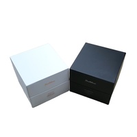 Boîte d'emballage en carton blanc de haute qualité, dureté, gaufrée, en relief, logo personnalisé, pour bracelet Apple Watch