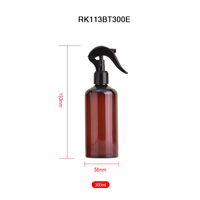 Flacon pulvérisateur continu pour soins capillaires en vrac, emballage 300 ml en PET, étiquetage personnalisé, mini pulvérisateur à gâchette, flacon pulvérisateur pour cheveux secs