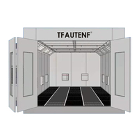 Four de peinture électrique TFAUTENF / Cabine de peinture automobile / Cabine de peinture au pistolet