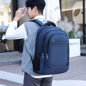 Simple Large Capacity College Students <b>Bag</b> <b>Multi</b> Functional Backpack for Laptop Business Sports - Product Image 2