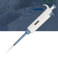 Micro pipette monocanal pipette manuelle réglable laboratoire continu micro échantillonneur stérilisé