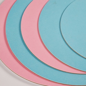 SunShine Planches de bases de gâteau personnalisées en gros Planche à gâteau ronde dorée de 1 à 3mm - Product Image 3