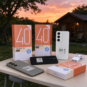 Spark 40 Pro, teléfono inteligente con cámara HD para negocios, cámara de belleza integrada, Android original, ideal para aprendizaje, éxito de ventas. - Product Image 1