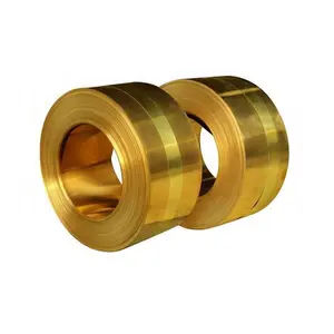 中国黄铜厂铜锌合金CuZn38wt % 黄铜线圈形状记忆铜合金箔