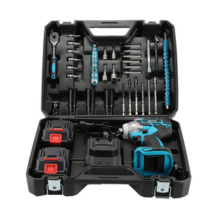 21V cầm tay điện mô-men xoắn cờ lê điện wrenches Gốc 21V không chổi than động cơ không dây tác động cờ lê Súng với pin - Product Image 1