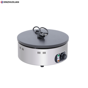 Crêpière électrique <span class=keywords><strong>professionnelle</strong></span> en acier inoxydable antiadhésive pour crêpes et gâteaux 3000W Nouveau 220V Haute productivité Énergie - Product Image 6