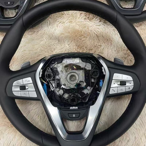 <span class=keywords><strong>Volante</strong></span> Deportivo de Cuero Personalizado para BMW G11 G12 G30 G32 G38 G01 G02 X5 G05 G06 X7 G07 740li, Accesorios para Automóviles - Product Image 2