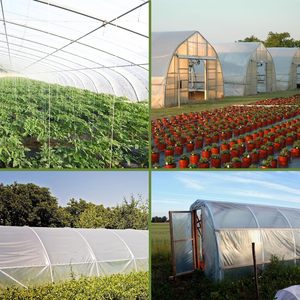 Film plastique pour serre, épaisseur 6 mil, résistant aux UV, en polyéthylène, pour fermes, agriculture, jardin - Product Image 5