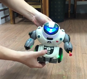 <span class=keywords><strong>smart</strong></span> spray function music and light education dancing robot for kids - Product Image 5