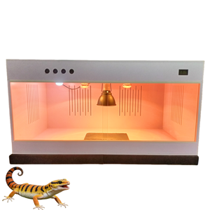 Terrario <span class=keywords><strong>per</strong></span> Allevamento Rettili in PVC Isolato, Recinto Termostatico <span class=keywords><strong>per</strong></span> Gechi, Draghi Barbuti, <span class=keywords><strong>Tartarughe</strong></span> e Serpenti - Product Image 3