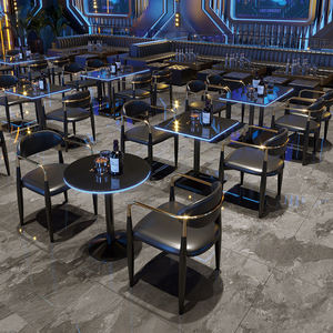 أثاث عتيق مخصص للبار، طاولات وكراسي موسيقية للبار، مجموعة أثاث متكاملة للمطاعم والمقاهي - Product Image 5