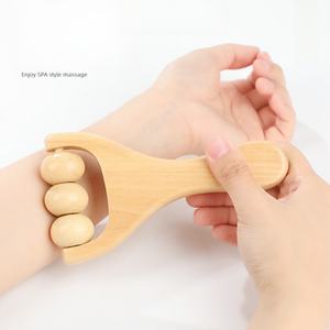 Nuevo diseño de herramientas de masaje de terapia de madera, herramientas de masaje Facial corporal para cuello, herramienta de masaje de madera de alta calidad - Product Image 2