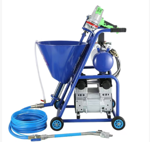 Polyurethane Grouting <b>Waterproof</b> Coating Cement Sprayer Dual Air Pump Mortar Painting Putty <b>Spraying</b> Machine - Product Image 5