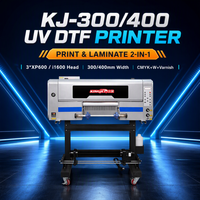 Imprimante d'étiquettes UV DTF A3, nouvelle imprimante automatique écologique, encre UV LED 30 cm, vernis, film autocollant cristal, Impresora Uv Dtf