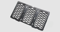 JeepS Grand Cherokee calandre cellulaire 14-16 calandre améliorée cercle lumineux pièces de modification