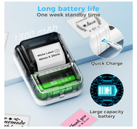 Impresora de Etiquetas Térmicas Inalámbrica Recargable Phomemo M120 Mini de 50 mm, 1200 mAh, Portátil, para Venta al por Menor y al por Mayor