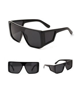 <span class=keywords><strong>Occhiali</strong></span> <span class=keywords><strong>da</strong></span> <span class=keywords><strong>Sole</strong></span> Oversize con Montatura Grande, Stile Punk e Personalità, Moda Coreana, <span class=keywords><strong>Occhiali</strong></span> Quadrati Grandi per Uomo e Donna - Product Image 6