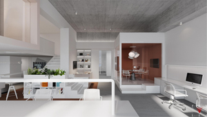 Service de design d'intérieur pour petites entreprises : <span class=keywords><strong>Plan</strong></span> de bureau fonctionnel SOHO pour espaces commerciaux restreints - Product Image 2