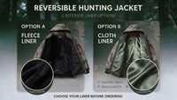 Vêtements de chasse imperméables, veste d'hiver pour homme, uniforme de chasse tactique, sweat-shirt de chasse chaud en polyester, gilet de chasse en terrain ouvert, orange