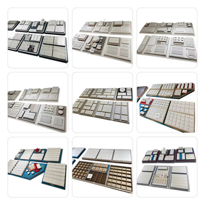 Présentoir à Colliers de Perles en Cuir PU, Support pour Bijoux Diamantés et Perles, Accessoire de Présentation pour Diffusion en Direct - Product Image 2