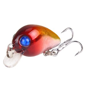 TOPRIGHT CB1024 11g 95mm Leurre de pêche au bar flottant crankbait wobbler avec sonnette en plastique ABS, appât artificiel dur pour eaux moyennes de lac - Product Image 6
