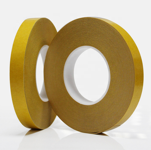 Nastro <span class=keywords><strong>Biadesivo</strong></span> <span class=keywords><strong>Trasparente</strong></span> in PET Resistente alle Alte Temperature con Liner Giallo, <span class=keywords><strong>Forte</strong></span> Adesione, Senza Residui, Adesivo Acrilico - Product Image 6
