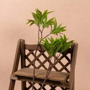 Fleurs artificielles en bambou de style nordique, plantes en soie fabriquées en Chine, décoration de salon, balcon, fleurs artificielles sur pied - Product Image 5