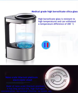 2L Home Use Hydrogen Water Generator Electrolysis Ionizer for Alkaline Active Pure H2 Rich Water Active Hydrogen Water <b>Machine</b> - Product Image 3