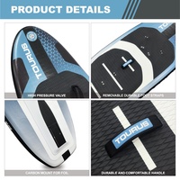 TOURUS Planche d'hydroptère gonflable pour planche de surf pour sports nautiques