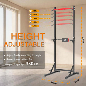 Stazione Dip Portatile Professionale Hyland 2026 per Allenamento di Forza a <span class=keywords><strong>Casa</strong></span> con Barra per Trazioni Stabile - Product Image 4