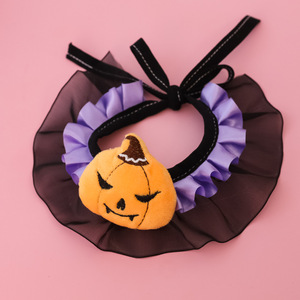 Nuevos Accesorios Divertidos <span class=keywords><strong>de</strong></span> Halloween para Mascotas: Alas <span class=keywords><strong>de</strong></span> Murciélago <span class=keywords><strong>de</strong></span> Calabaza con Diseño <span class=keywords><strong>de</strong></span> Encaje y Toalla para la Saliva - Product Image 6