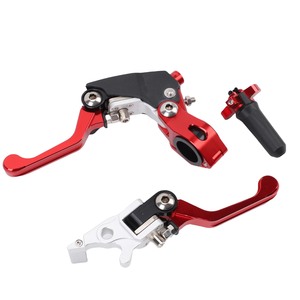 Levier de frein et d'embrayage pliable universel 21 mm pour <span class=keywords><strong>moto</strong></span>, remplacement pour CRF YZF CQR ATVs Dirt Bikes <span class=keywords><strong>Mini</strong></span> - Product Image 5