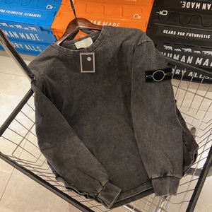 <span class=keywords><strong>Pull</strong></span> en maille style rétro streetwear hip-hop décontracté grande taille pour homme - Product Image 2