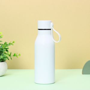 American Small Mouth Vacuum <b>Bottle</b>, Stainless Mug with Carry Rope for Camping & Outdoor Sports - Product Image 1