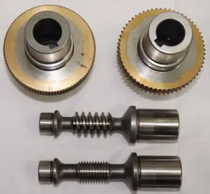 Bronze Brass Worm Gear And Worm Shaft For Singal Reduction Gear