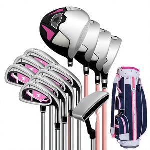 Complete Set of Steel Clubs and Irons Right Handed R Flex for Unisex Beginners in <b>Golf</b> Practice - Product Image 2