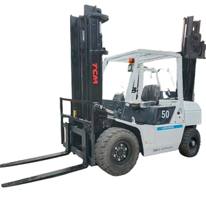 Chariot élévateur à combustion interne TCM FD50 original d'occasion, capacité de 5 tonnes, du Japon, mini chariot élévateur diesel très efficace, vente bon marché - Product Image 1