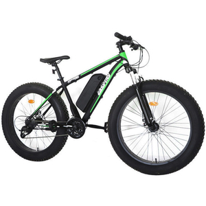 Vélo Électrique Fat Bike <span class=keywords><strong>2021</strong></span> Rapide et Performant avec Moteur Arrière 250W/500W, Batterie au Lithium et Cadre en Acier - Product Image 6