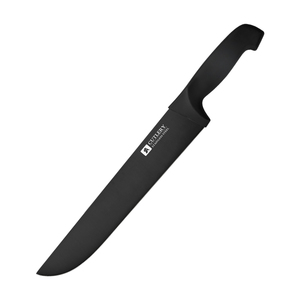 Coltello da cucina professionale 30 cr13 Super affilato coltello da macellaio dritto in acciaio inossidabile nero per affettare la carne - Product Image 5