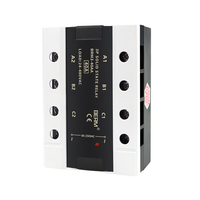 Module de relais à semi-conducteurs triphasé basse puissance BERM BRM3-40DA avec bornes à vis, étanche, pour contrôle de circuit industriel 106x75x39mm