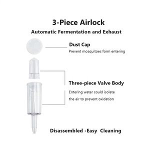 Seau en plastique domestique recyclable de 20 litres pour le stockage de l'eau/fermentation Seau en plastique scellé de grande capacité avec <span class=keywords><strong>robinet</strong></span> - Product Image 6