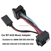 Adaptador de Música BT AUX para Automóvil, Precio de Fábrica, Gran Venta, Compatible con BMW E60 E63 E64 E65 E66 E81 E82 E87 E70 E90 E91 E92