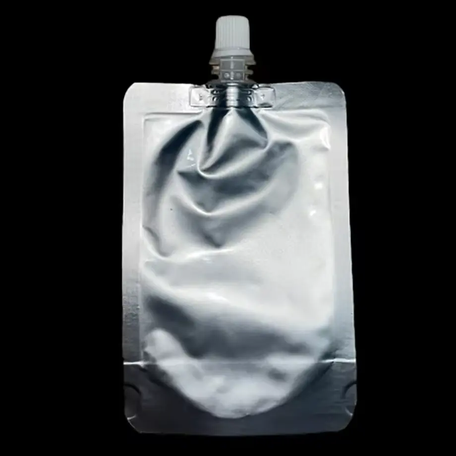 Aluminum foil spout bag, high temperature resistant food grade disposable large capacity commercial spout bag