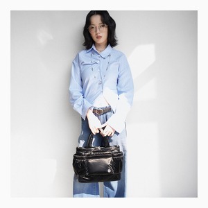 กระเป๋าถือไนลอนน้ำหนักเบาผ้ารีไซเคิล CIPU Lissom Classic 28x23 ซม. สำหรับผู้หญิง มีสินค้าในสต็อก ไต้หวัน - Product Image 3
