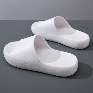 Sandales d'été pour hommes en EVA antidérapantes, rehaussantes, pour l'extérieur, sandales de plage pour femmes, tailles 35 à 44, blanc, noir, kaki - Product Image 2