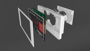 Dysel nhà máy E-ink ESL giá tag màu đen và trắng nhãn kệ cho EAS hệ thống - Product Image 6