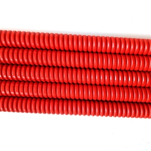 Wholesale Red Painted Grooved Serrated Wooden Rhythm Stick Scraping Claves Orff Percussion Instrument Kids Early Music Education - Product Image 3