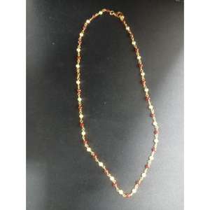 Collar de Perlas y Piedras Curativas de Jade Natural Colorido Estilo Bohemio para Mujer, Gargantilla de Perlas, Venta al por Mayor - Product Image 1