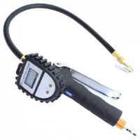 Pistolet de gonflage numérique T13 avec manomètre, outil de gonflage pneumatique pour voiture/camion/moto avec une consommation d'air de 1 CFM